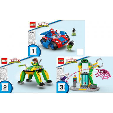 spider-man at doc ock’s lab