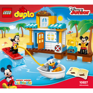 mickey friends beach house