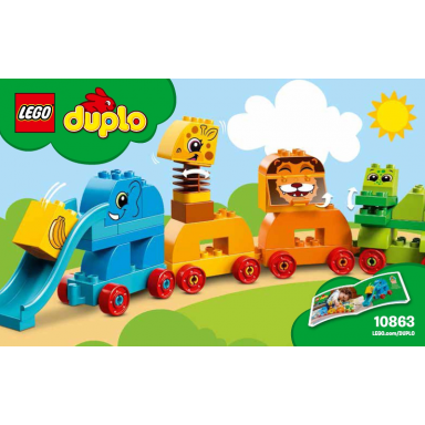 my first animal brick box