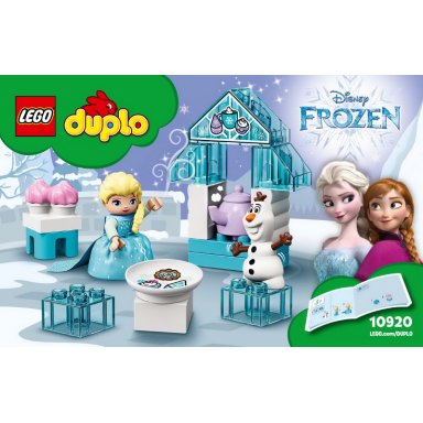 elsa and olafs tea party