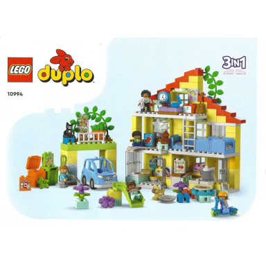 3-in-1 family house
