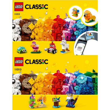 creative transparent bricks