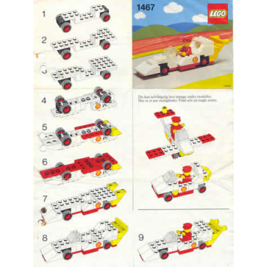 shell race car polybag
