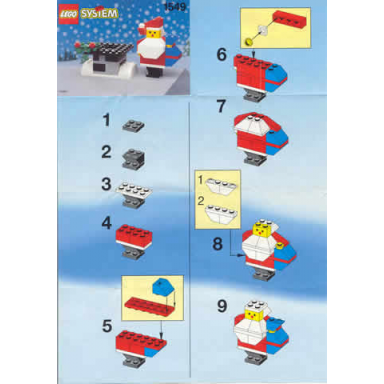 santa and chimney