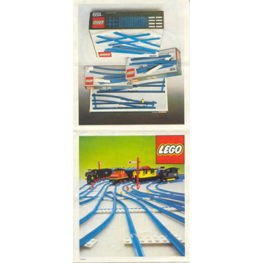 crossover straight rails