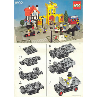 town square - castle scene