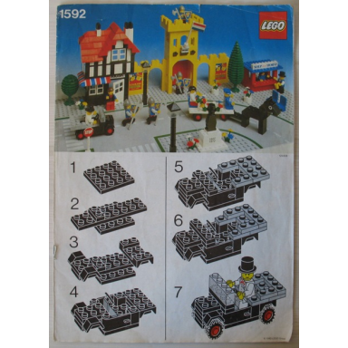 town square - castle scene dutch version