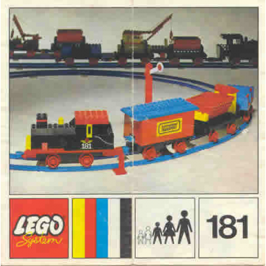 complete train set with motor signals and switch