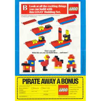 building set b boat polybag