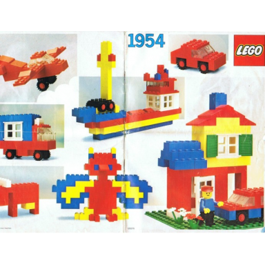 basic building set with storage case