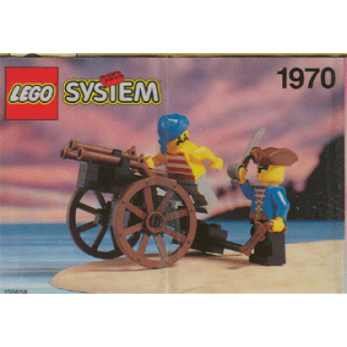 pirates gun cart