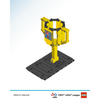 fll first lego league trophy small