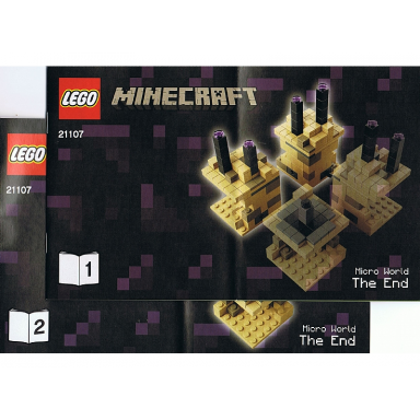minecraft micro world - the end