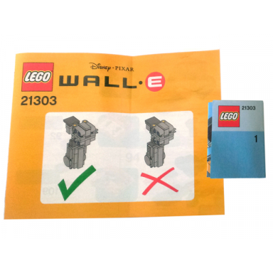 supplemental pack for wall-e set 21303