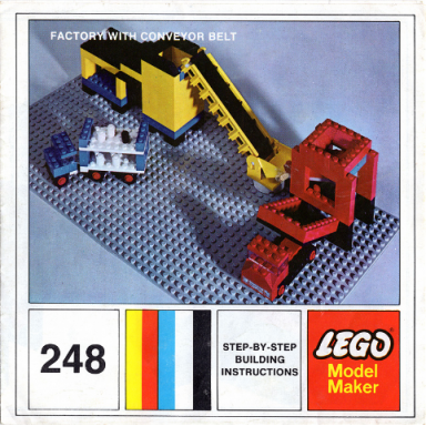 factory with conveyor belt