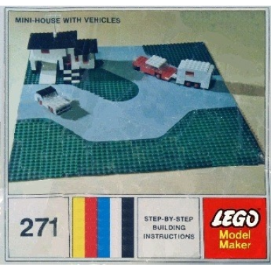 mini house and vehicles
