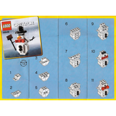 snowman polybag