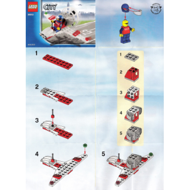 mini airplane polybag