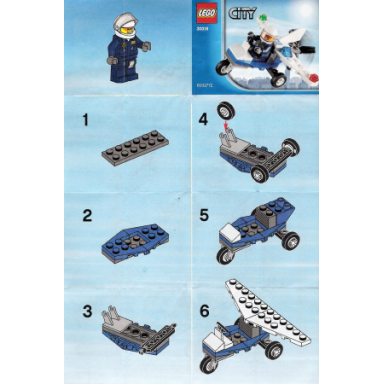 police plane polybag