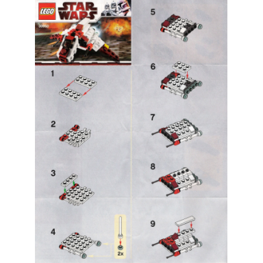 republic attack shuttle - mini polybag