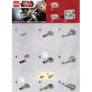 x-wing fighter - mini polybag