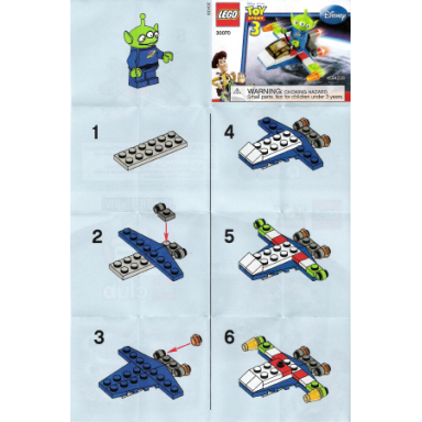 alien space ship polybag