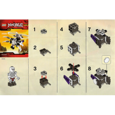 skeleton chopper polybag
