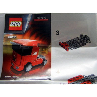 scuderia ferrari truck polybag