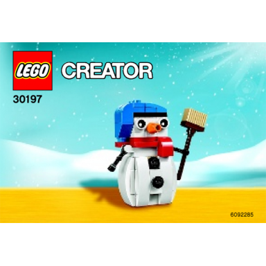 snowman polybag