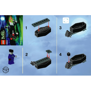 zombie chauffeur coffin car polybag