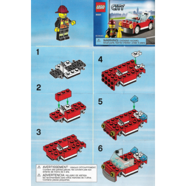 fire car polybag