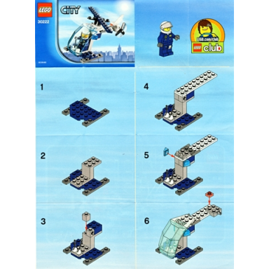 police helicopter polybag