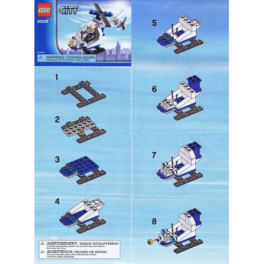 police helicopter polybag