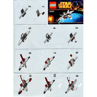 arc-170 starfighter - mini polybag