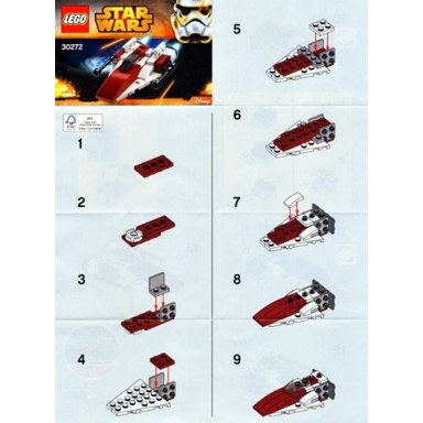 a-wing starfighter - mini polybag