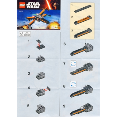 poes x-wing fighter - mini polybag