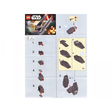 kylo rens command shuttle - mini polybag