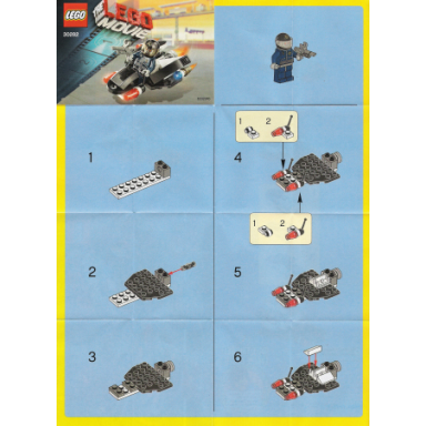 super secret police enforcer polybag