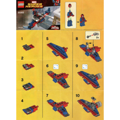 spider-man glider polybag