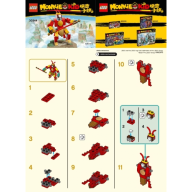 mini monkey king warrior mech polybag