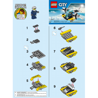 prison island plane polybag