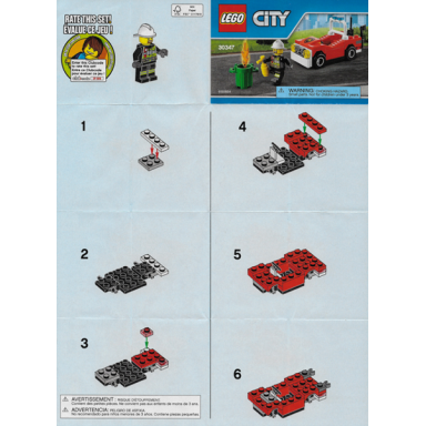 fire car polybag