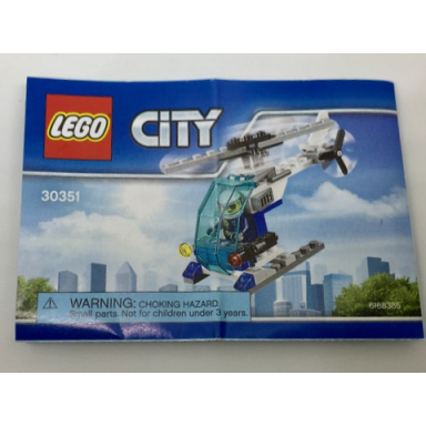 police helicopter polybag