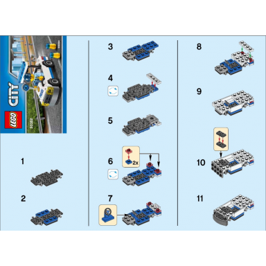 police car polybag