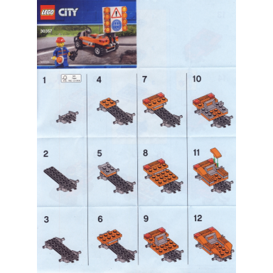 road worker polybag