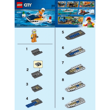 race boat polybag