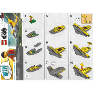 naboo starfighter - mini polybag