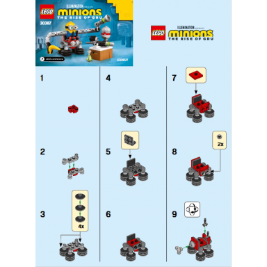bob minion with robot arms polybag