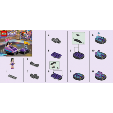 emmas bumper cars polybag