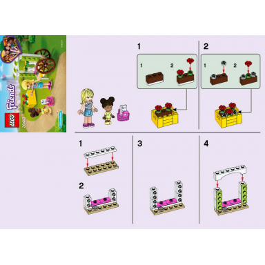 flower cart polybag